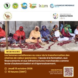 #IYWF| Les femmes sahéliennes au cœur des chaînes de valeur pastorales